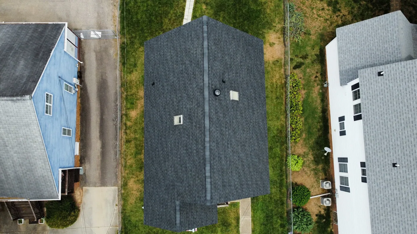 Durable roof system installed by Lamar Homes
