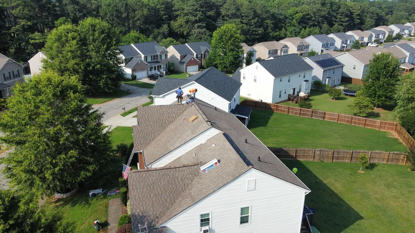 Modern roof replacement completed in the Triangle